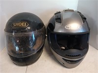 Shoei motorcycle helmet size M, G Max silver