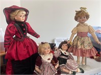 VTG PORCELAIN DOLLS