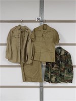 ** 3 Military Blouses and 1 Jacket