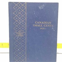 1920 To 1969 Canada 1cent Vintage Blue Book.