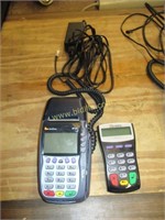 Verifone Omni5750 Credit Card Machine w/ Pin Pad.