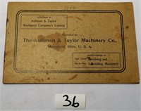 The Aultman & Taylor Machinery Company Catalog