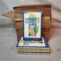 Box of Desert Quest books by Randolph Jenks