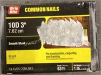 GripRite Common Nails 10D 3"