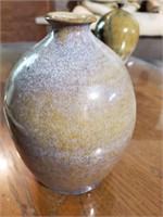 Murphy Signed HEAVY Stoneware Vase