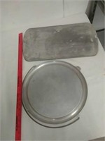Metal griddle / lid and griddle
