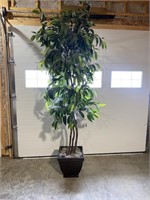8' Artificial Tree w/ Planter