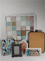 Blue and Brown Decor