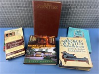 FRANK LLOYD WRIGHT & FURNITURE TABLE BOOKS