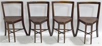 Set of 4 Matching Game Chairs