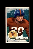 1951 Bowman #19 Travis Tidwell EX to EX-MT+