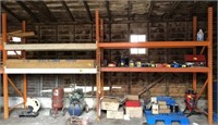 Pallet racking section, 10’ tall 8’ wide, 2