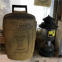 Coleman lantern with case