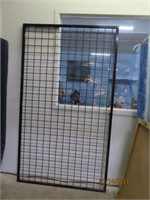 Metal 4'x7' Commercial 3.5" Display Grid Rack