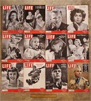 12ct 1951 Life Magazines