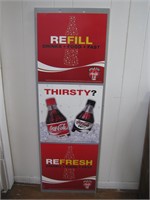 Vintage Coca-Cola Drink Refresh/Refill Display