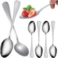 6Pcs Dinner Spoons Set Premium Food
