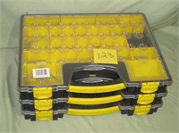3 Stanley Professional Organizers with contents