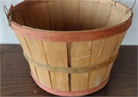 Wooden Bushel Basket