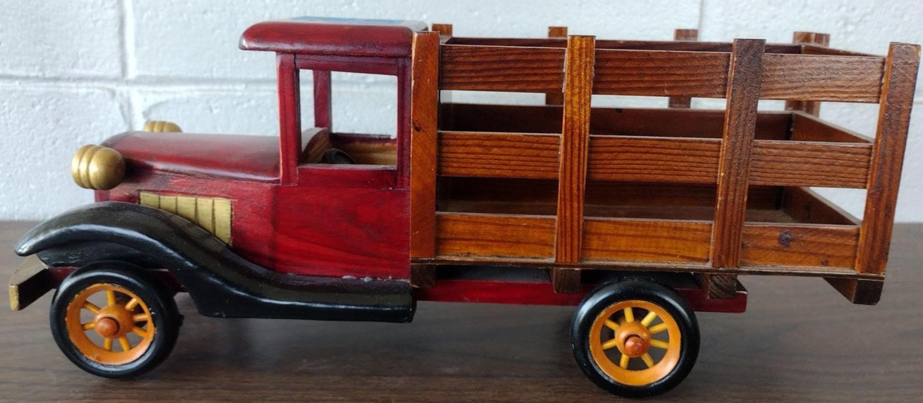 Vintage Wooden Truck