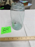 Vintage Blue Mason’s Jar – No Lid