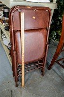 4 - Samsonite Folding Chairs