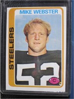 1978 TOPPS #351 MIKE WEBSTER ROOKIE CARD