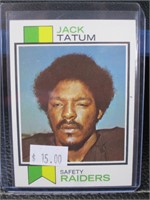 1973 TOPPS #288 JACK TATUM ROOKIE CARD RAIDERS