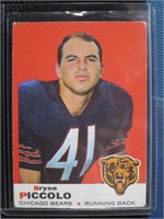 1969 TOPPS #26 BRYON BRIAN PICCOLO RC ERROR