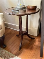 Antique Piecrust Style Table