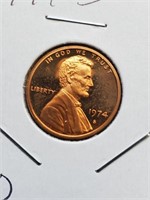 1974-S Proof Lincoln Penny