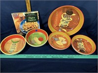 5 pasta bowls and pasta sauce book