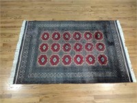 Vintage Hand Knotted Persian Area Rug