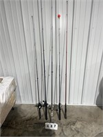 (5) Fishing Poles