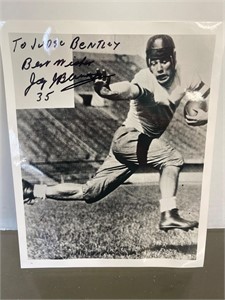 Jay Berwanger 1935 Heisman Winner Signed Photo