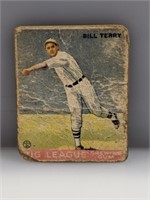 1933 Goudey Gum Bill Terry #20 *MARK ON BACK