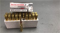 6.5 Creedmore Winchester 125gr SP