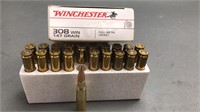 .308 Winchester 147gr FMJ 20 Rounds