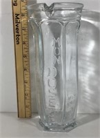 GLASS MEASURING PITCHER VINTAGE