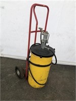 30 gal Grease Drum w/ Dispenser