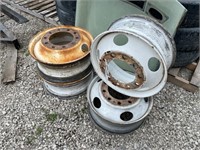4-22" Truck Rims (Sold Together)