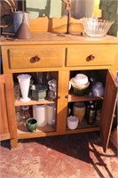 jelly cupboard 20" deep x 42" wide x 49" high with