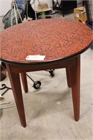 Custom wood table by D. Marsh