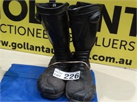 Snark Motorcycle Boots Size 8