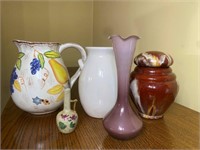 Vases & Pitcher