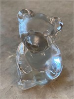 Glass Bear Figurine
