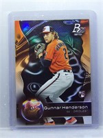 Gunnar Henderson 2023 Bowman Platinum Rookie