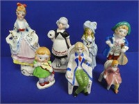 (7) Occupied Japan Figurines