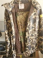 Duck bay water resistant hunting jacket and