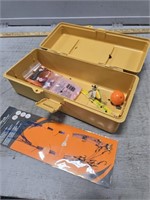 Tackle Box with Fishing Items